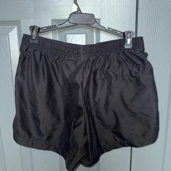 Nike Black and White Athletic Shorts - Picture 2 of 4